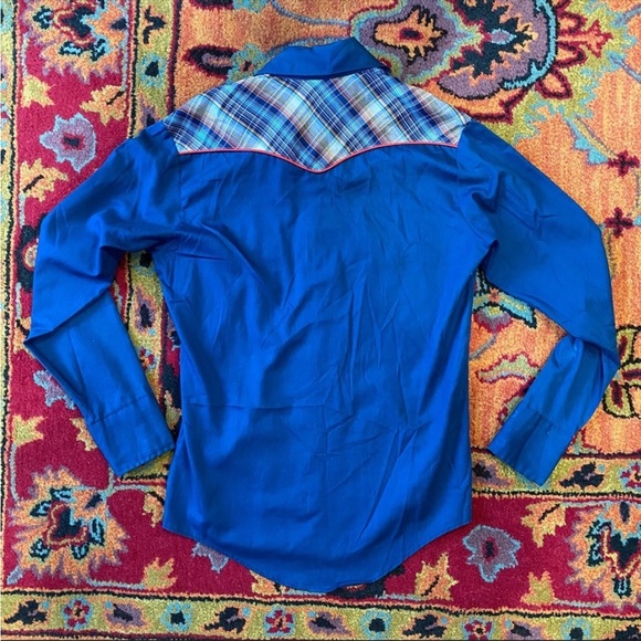 Vintage Western Button Down Shirt - Picture 4 of 7